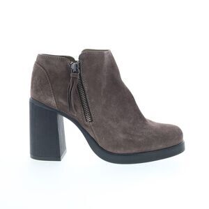 Fly London Womens Shar Gray Boots (NWT)